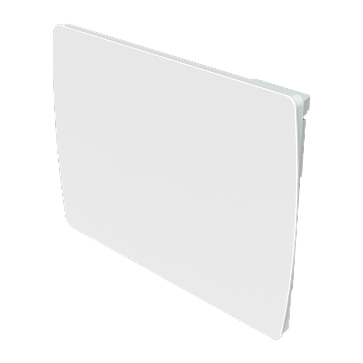 Radiateur inertie fonte en VERRE Blanc 1000w