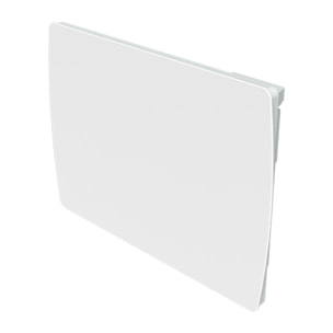 Radiateur inertie fonte en VERRE Blanc 1000w