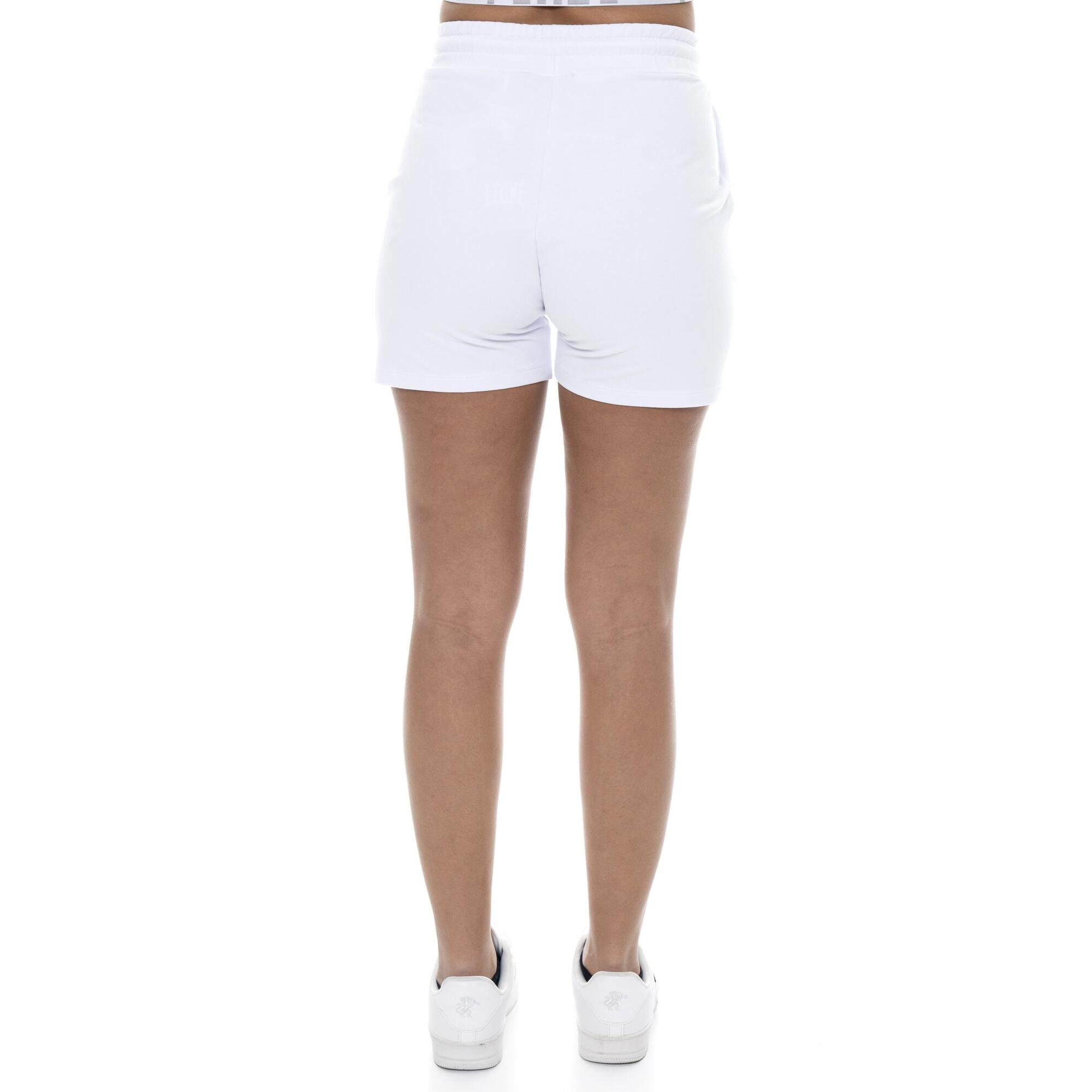 Pantalón corto de mujer Leone Basic de algodón elástico