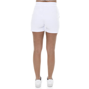 Pantalón corto de mujer Leone Basic de algodón elástico