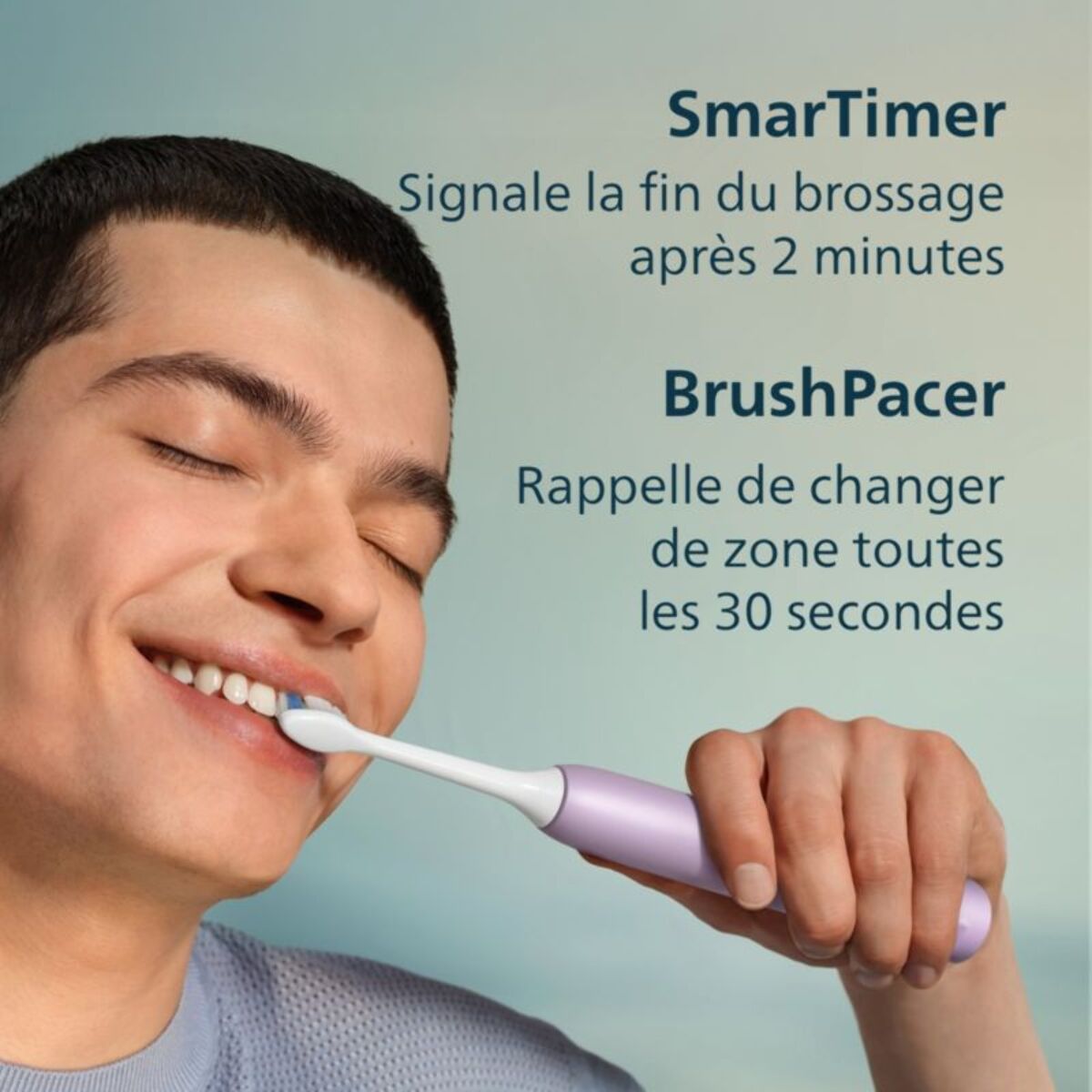 Brosse à dents électrique PHILIPS HX4033/27 Serie 3100 Lilas