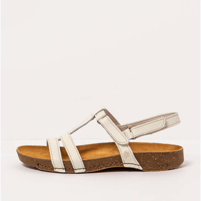 Sandalias 0946 NAPPA CREAM/ I BREATHE color Cream