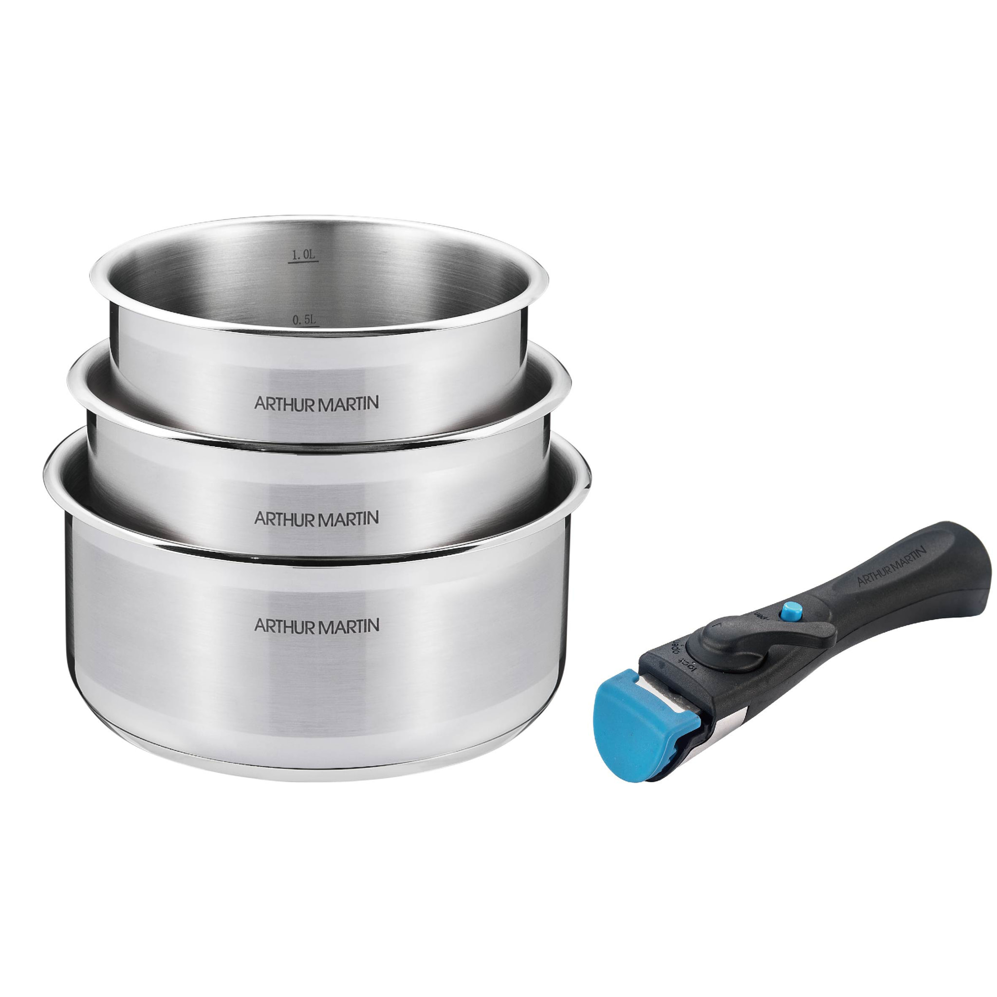 Set de 3 casseroles