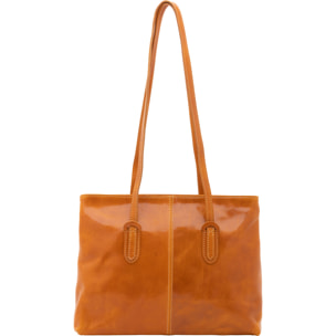 Borsa a spalla  da donna In Vera pelle Made in Italy 35x26x12 cm