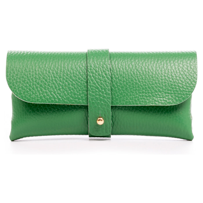 Argelato mini bolso de mano / cartera mujer. Piel auténtica Dollaro.