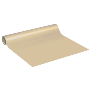 Rouleau adhésif décoratif Vinyle au Mètre - Sable - Sticker Lavable Imperméable Mur Cuisine Meubles