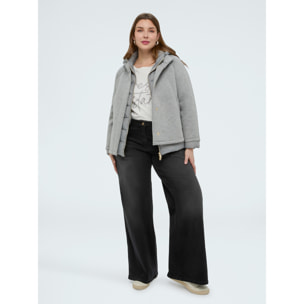 Fiorella Rubino - Giacca 3 in 1 con imbottitura in Sorona® Aura - Grigio