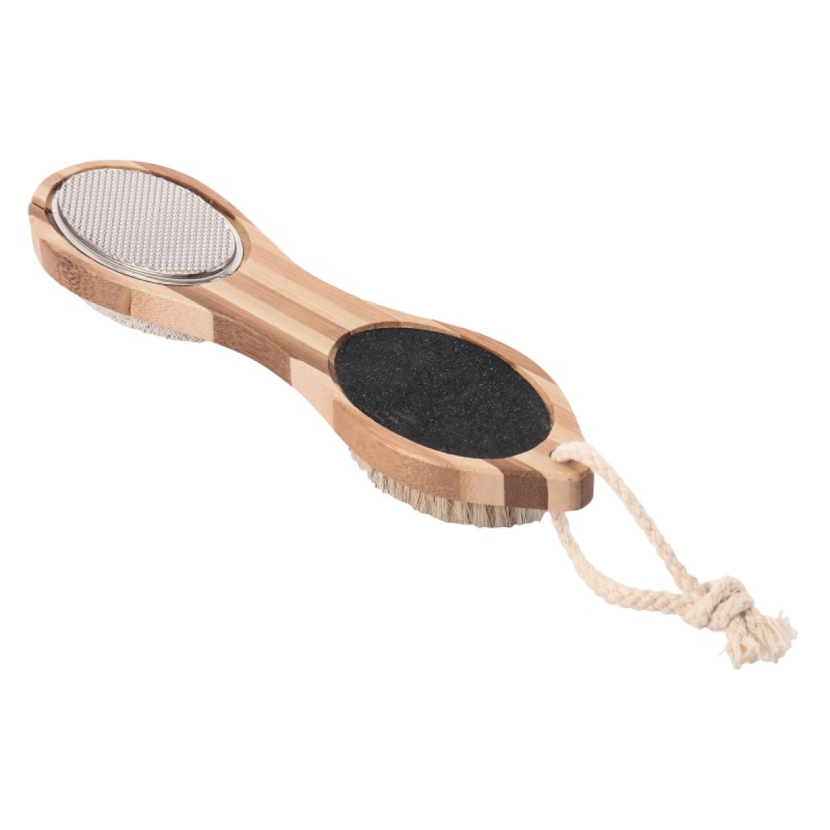 Brosse de bain pour les pieds 4 EN 1 en bois MSV