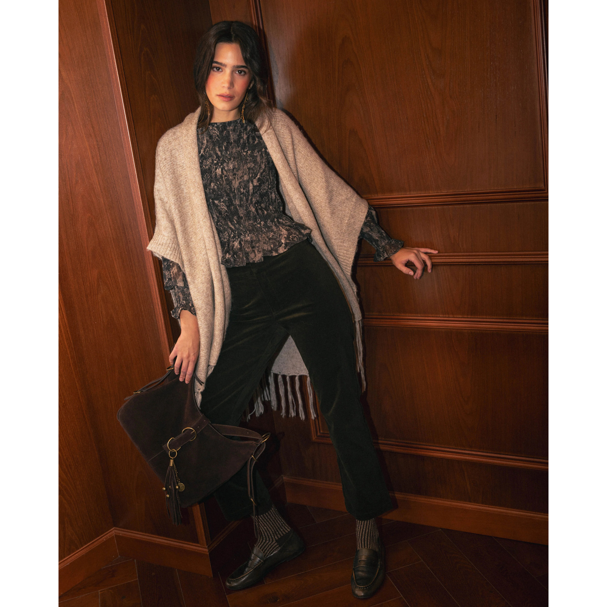 Blusa de mujer de gasa.