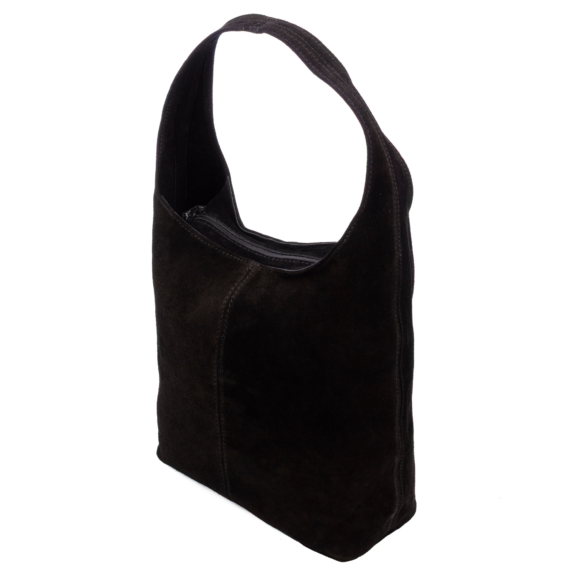 Bagnara bolso shopper mujer. Piel auténtica Gamuza.