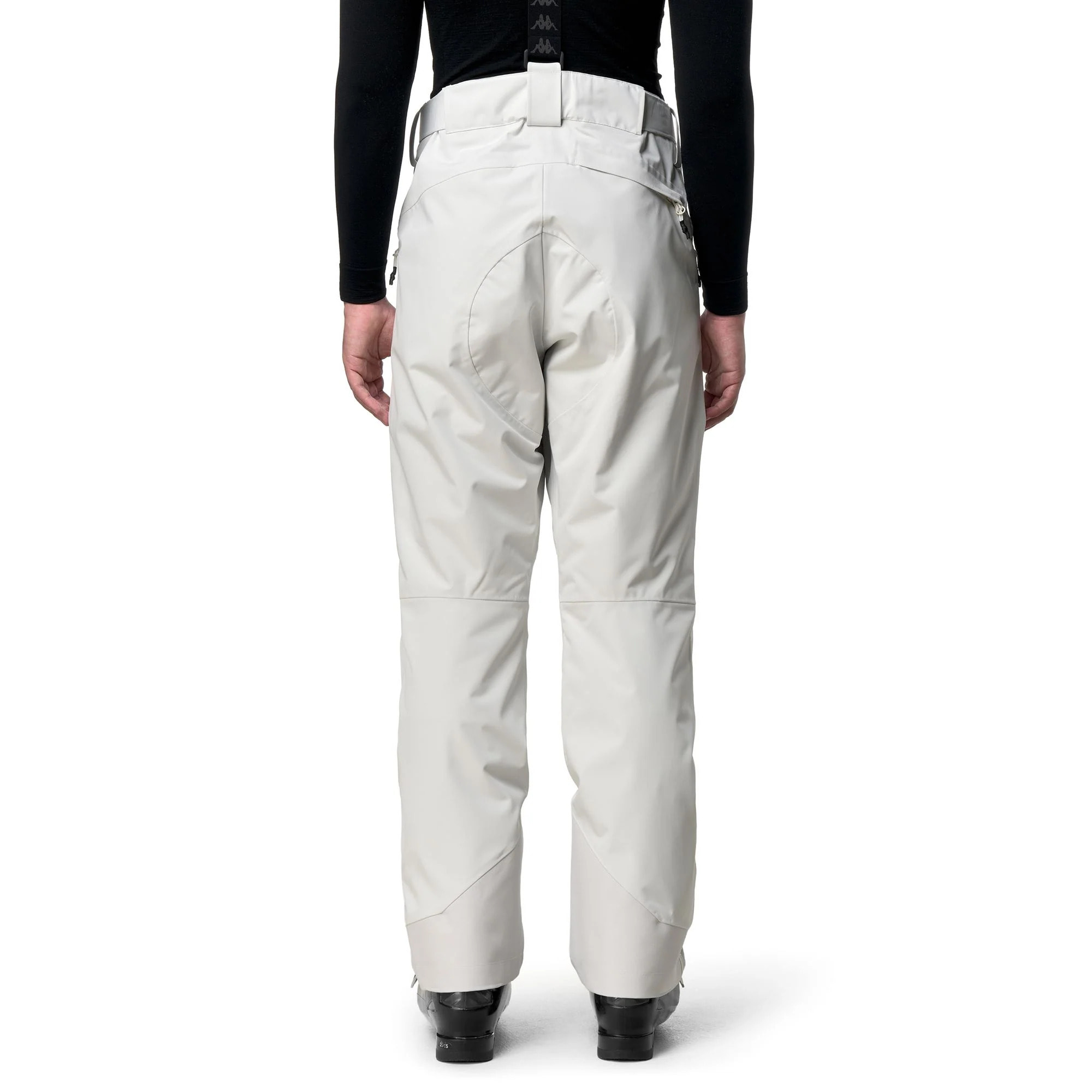 Kappa - Pantaloni Uomo Donna Bianco - 6Cento 622C Premium