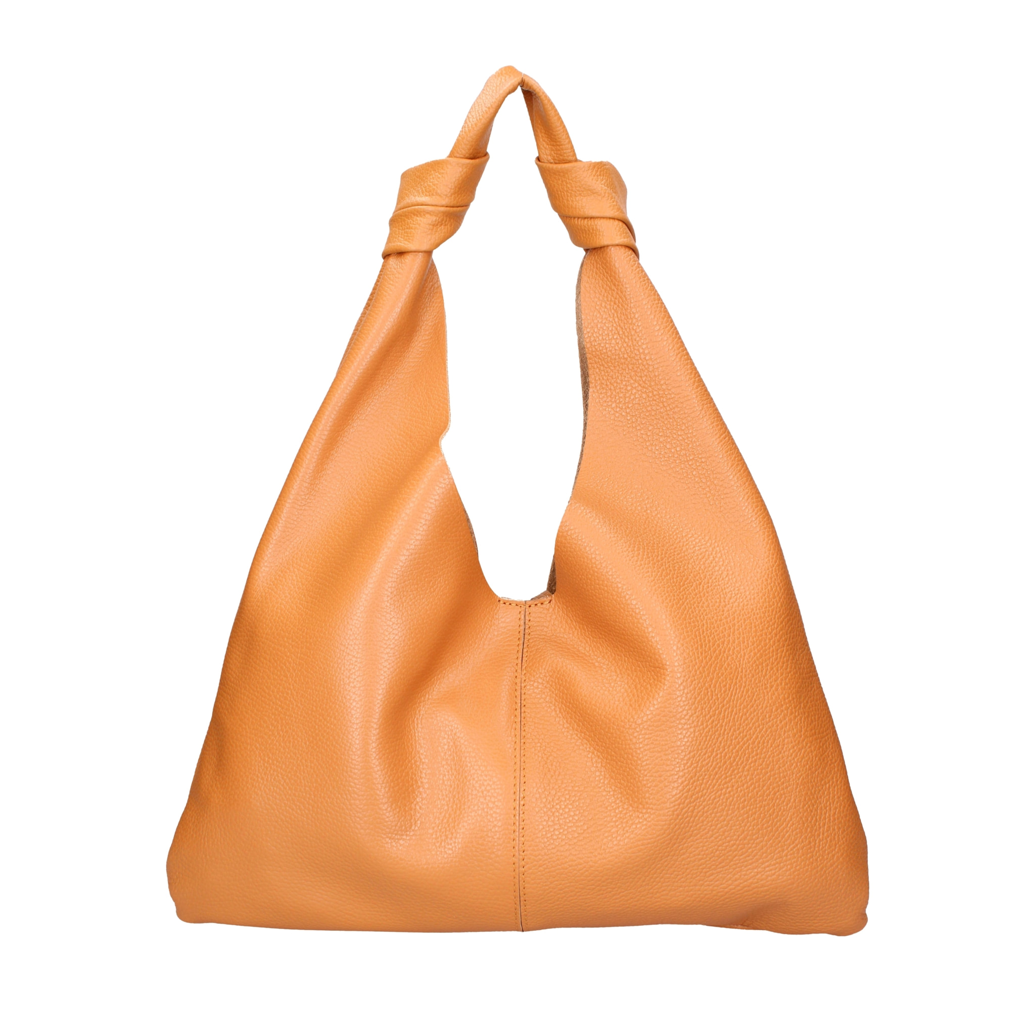 Borsa a spalla da donna In Vera pelle Made in Italy 40x42x2 cm