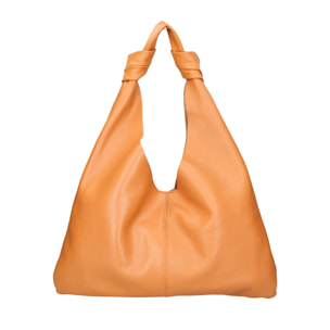 Borsa a spalla da donna In Vera pelle Made in Italy 40x42x2 cm