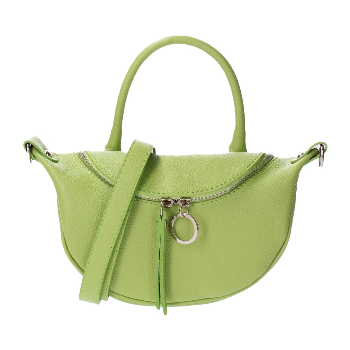 Borsa a mano da donna - Modello Mae - Vera pelle - 26.0 x 13.0 x 8.0 cm