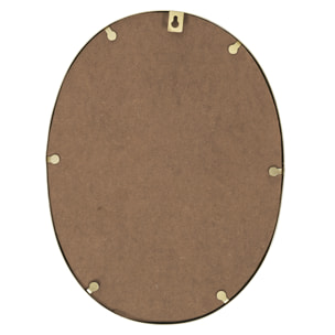 Miroir Deco Contour Deco Dore Ovale