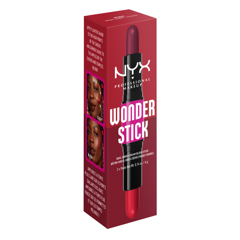 NYX Professional Makeup Wonder Stick Blush Crème Bright Amber + Fuschia