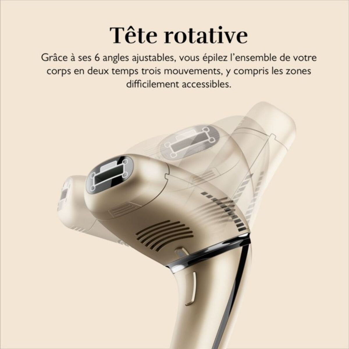 Epilateur lumière pulsée SILK'N 7 gold