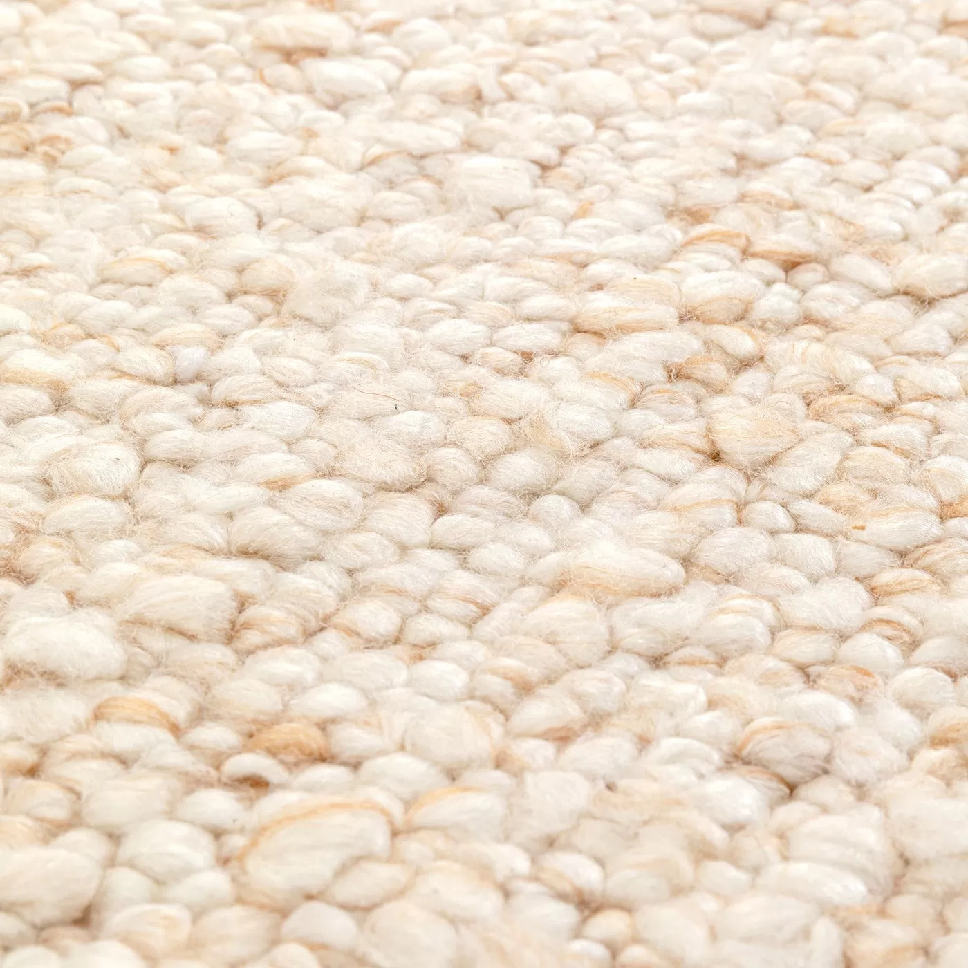 Tapis Boucara 200cm crème Kare Design