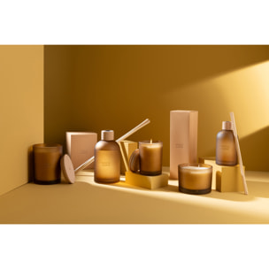 J-Line Bâtonnets parfumés Accords Essentiels - Santal Satiné - jaune - 250ml