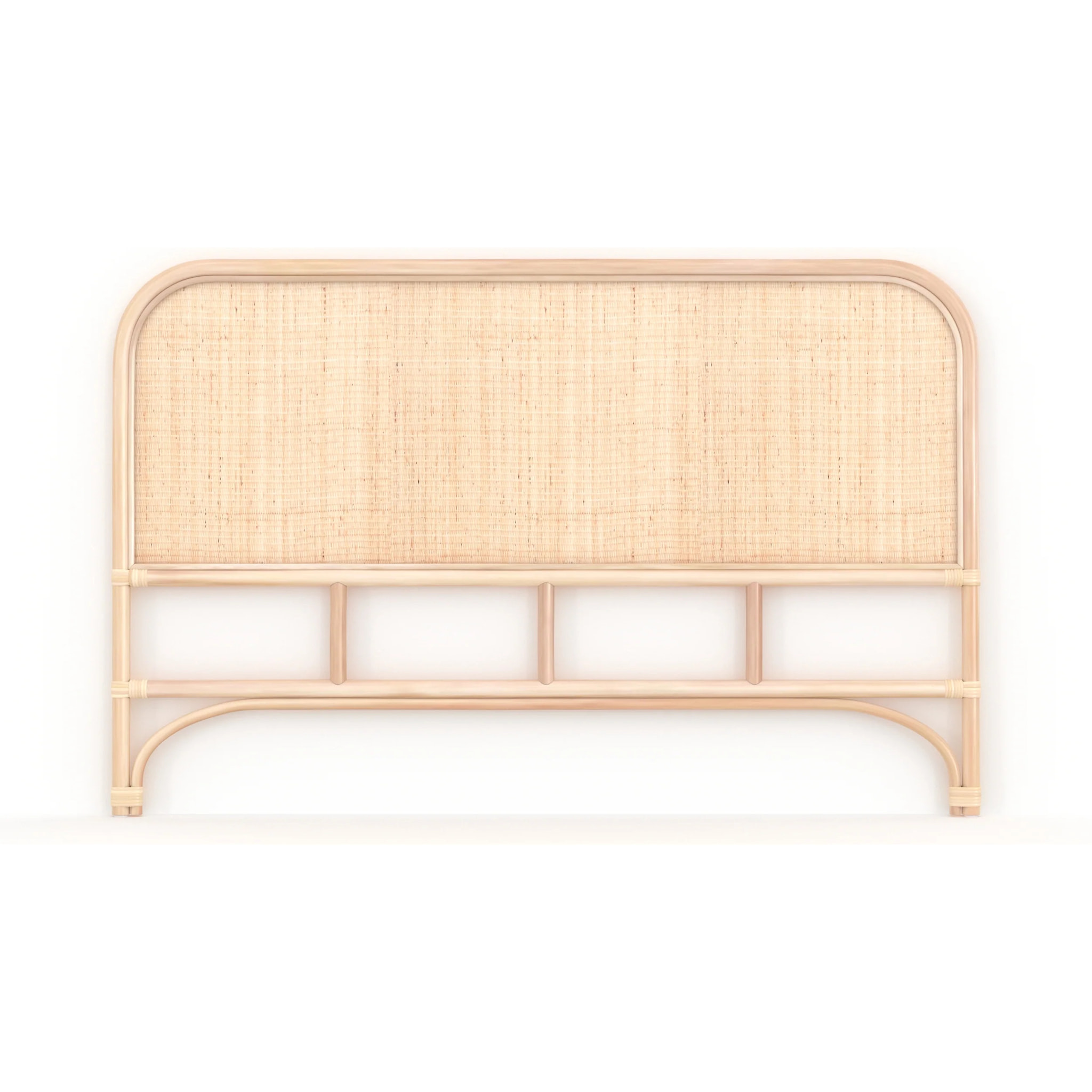 Tête de lit 140 cm en rotin naturel - Grace