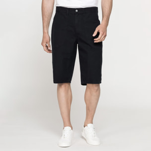 BERMUDA TINTA UNITA IN TELA DI COTONE