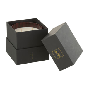 J-Line bougie parfumée Noa - Sandalwood - verre - rouge - small - 50H