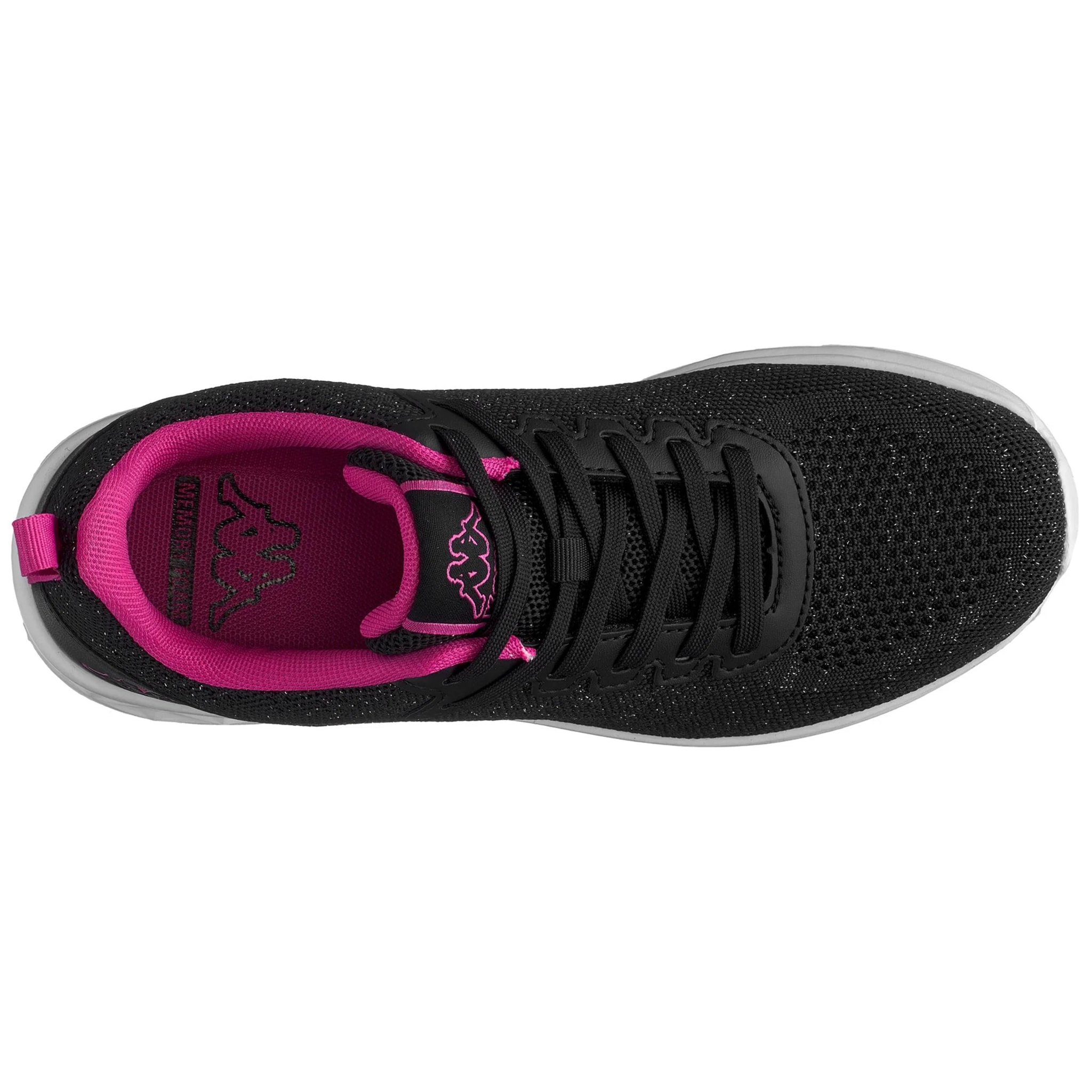 Kappa - Sneakers Mujer Negro - Logo Rostiew