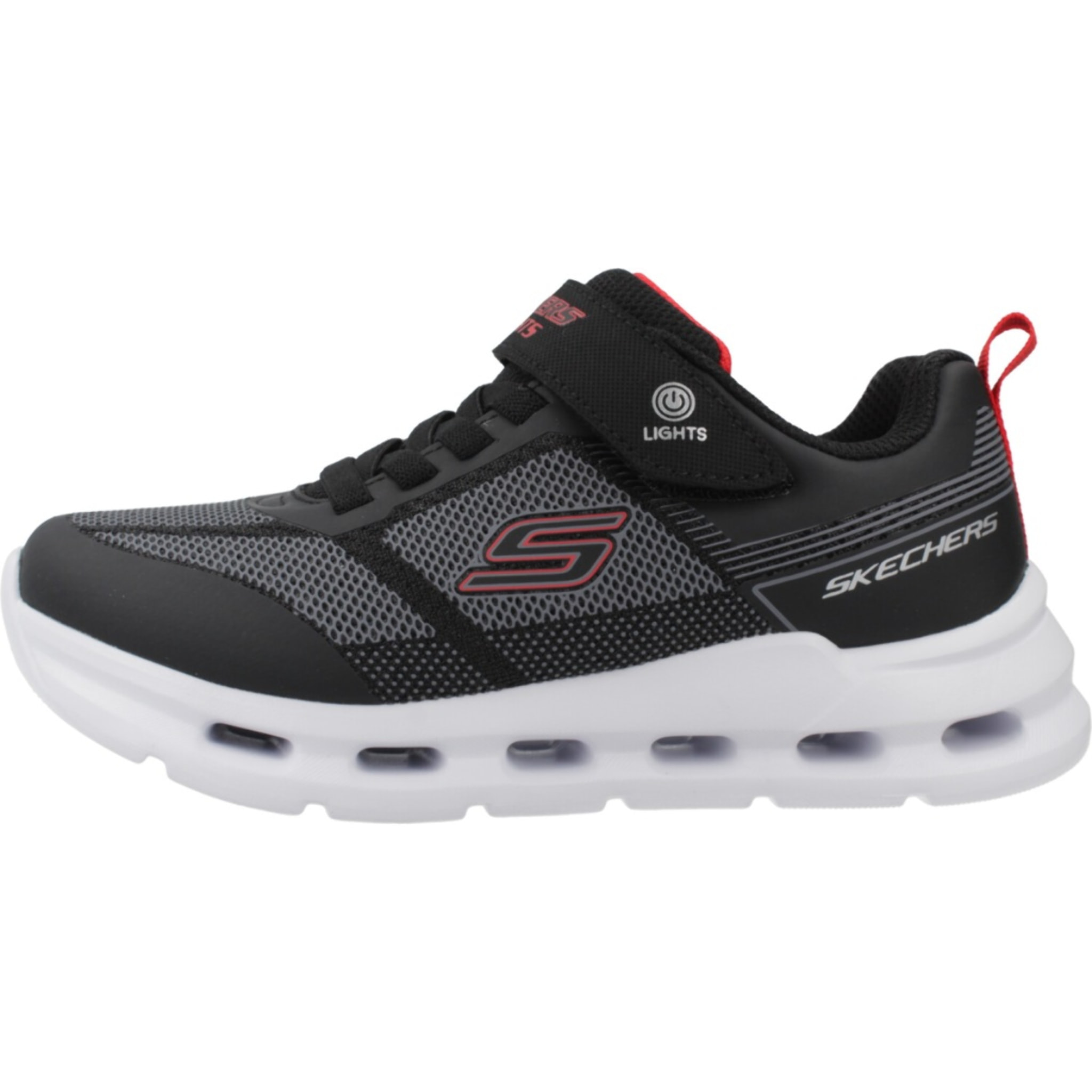 Zapatillas Niño Glide Step Light Negro