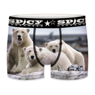 Calzoncillos boxer SPICY con dibujo para hombre