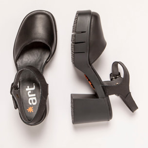 Sandalias con tacón 1991 NAPPA BLACK / EIVISSA color Black