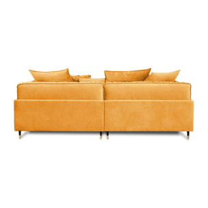 Canapé Velours Fiorenzo - 3 places