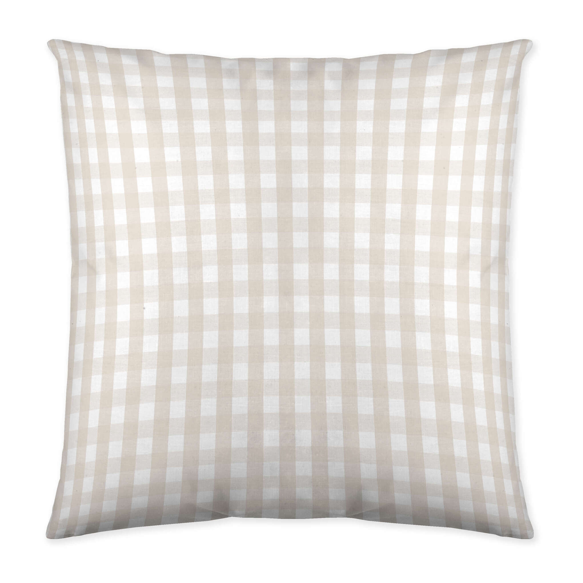 Icehome - Funda de Cojín Estampado - Con Cremallera - Sin relleno - 100% Microfibra - Oxford Beig