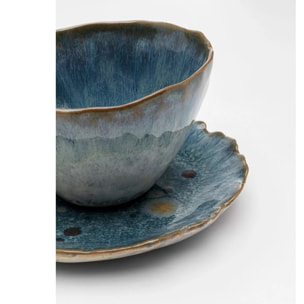 Tasses Mina bleues set de 6 Kare Design