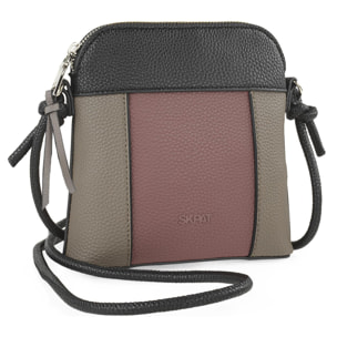 Bolso Bandolera Mujer Sint/Pu Skpat Narbona Negro-Rosa