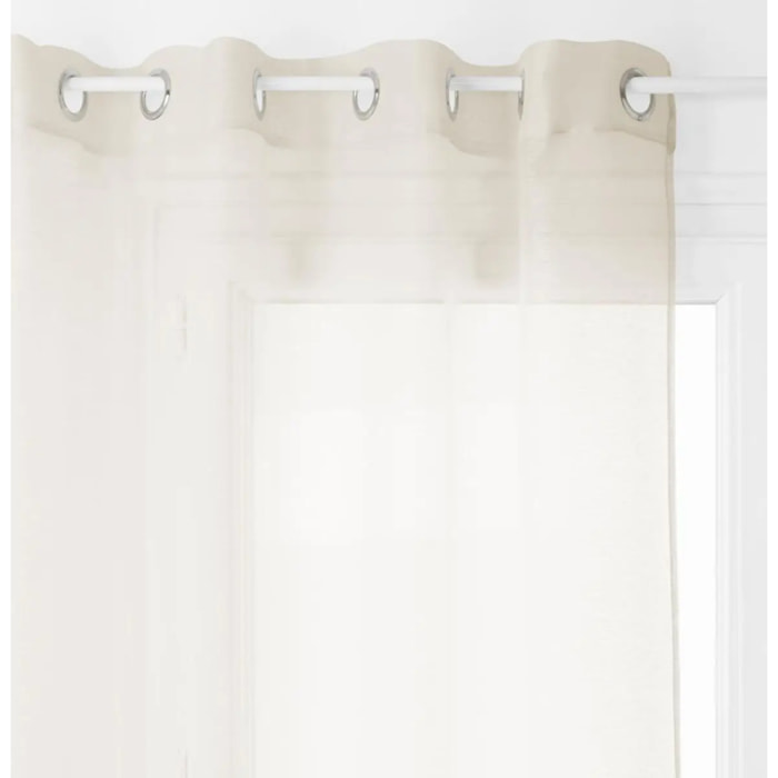 Voilage "Moly" - beige - 135x240 cm