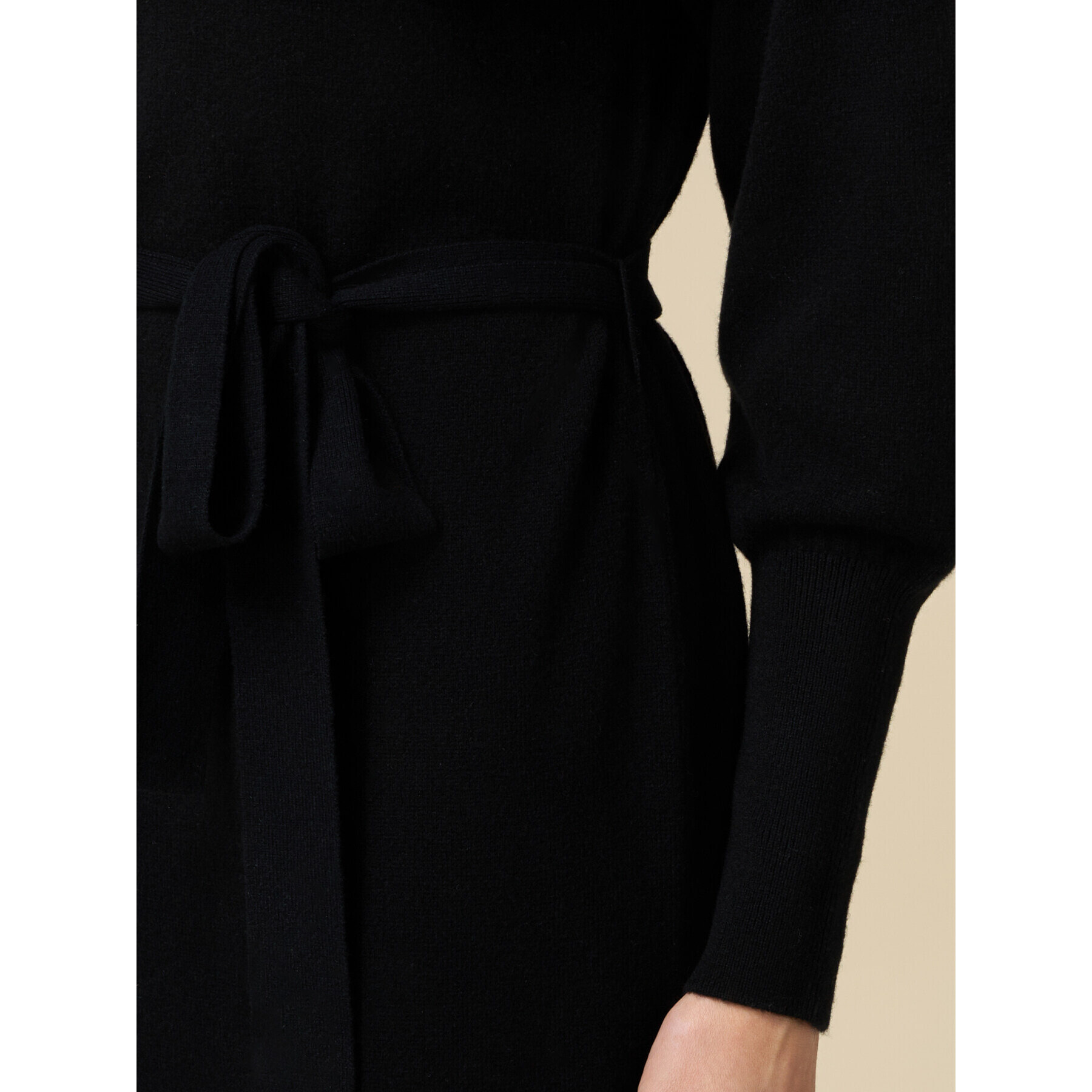 Oltre - Pure wool dress - Negro