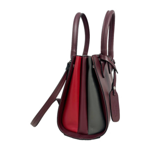 Bolso de mano Cheval Firenze Izar Mini Burdeos