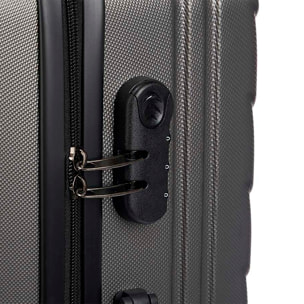 Set di 3 valigie trolley in ABS, leggere e resistenti. Progettazione di bilance.