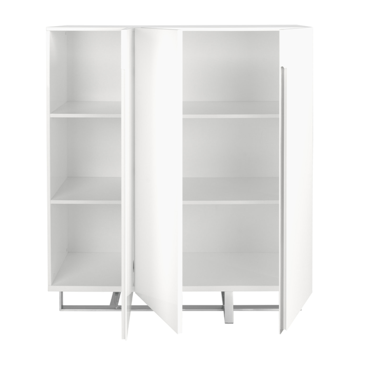 Aparador de Angel Cerda de DM y acero 120x42x135cm