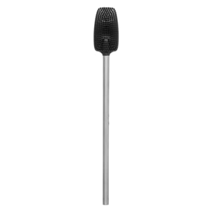 Brosse WC métal "Siliflex" noir