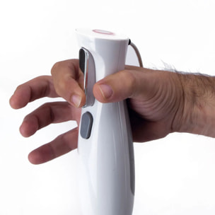 Batidora de mano JATA BT175 de 900 W. 4 cuchillas. Regulador de velocidad. Incluye vaso medidor