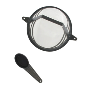 Filtre à café réemployable T4 avec cuillère doseur Fackelmann