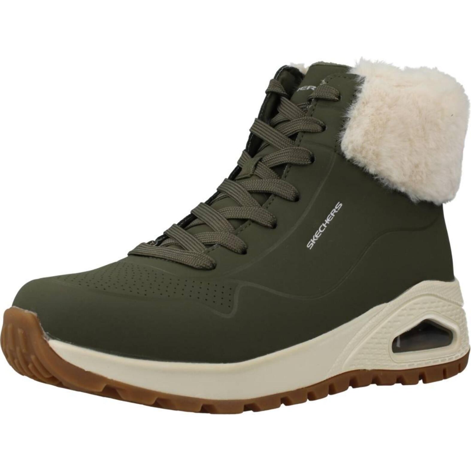 Botines Mujer Uno Rugged Fall Air Verde