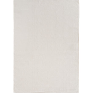 HELIX - Tapis moderne effet laine bouclé crème