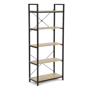 Etagère Memphis 5 niveaux 170cm