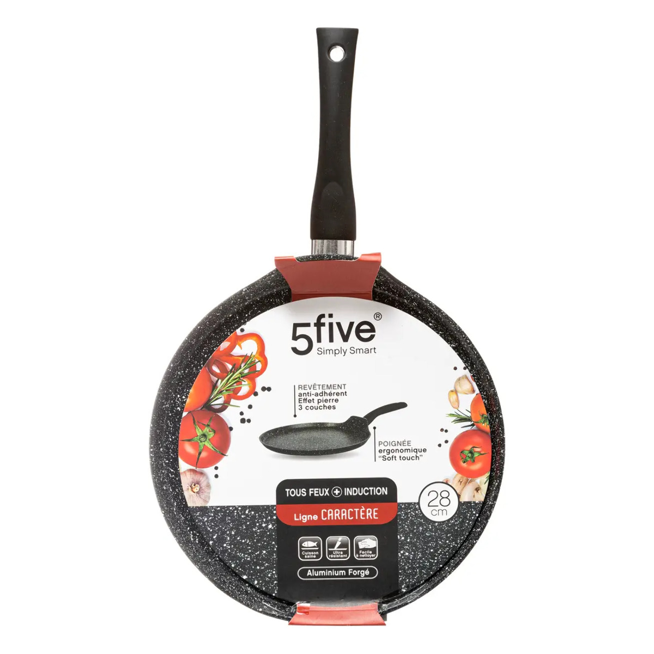 Crêpière Aluminium forgé 28 cm Caractère