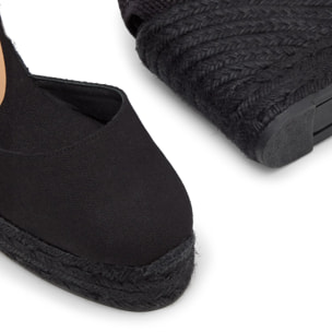 Alpargata Carina cuña de yute 11cm doble plataforma