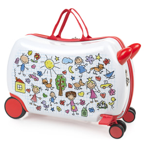 Maleta Correpasillos Itaca Happy Fun Days Crayons