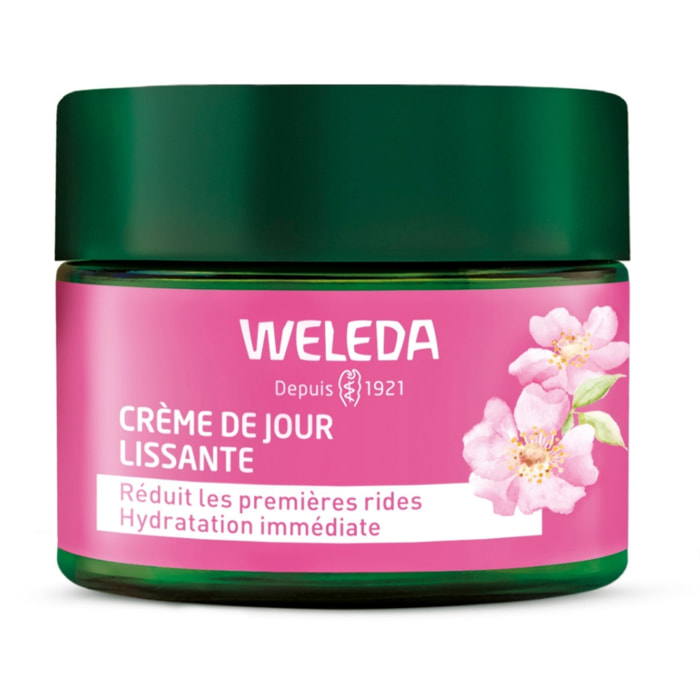 WELEDA -  Crème de Jour lissante Rose musquée & Thé blanc 40ml