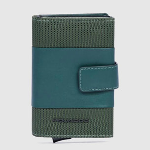 Piquadro Credit card holder case in metal
